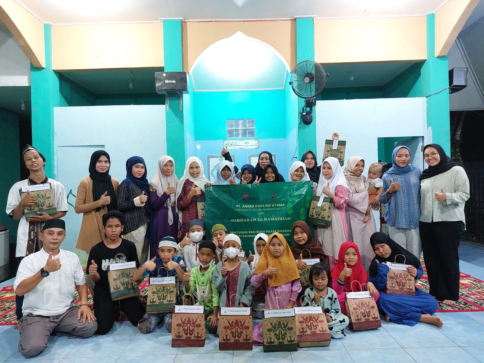 Sharing The Love Of Ramadan, PT AKU Gives And Break Fasting With The Nurannisa Fitriani Orphanage